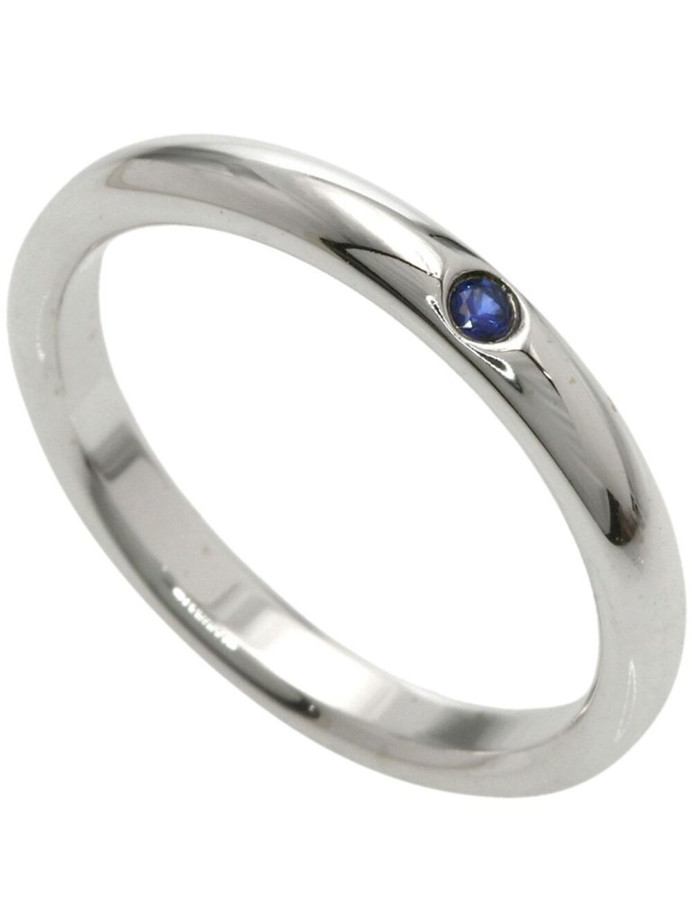 Tiffany & Co Wedding Sapphire Ring Silver